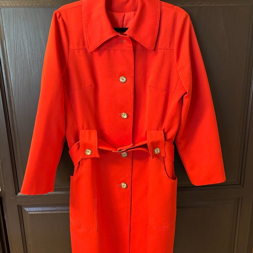 Vintage 1970s "Jerold" trench coat - Size medium